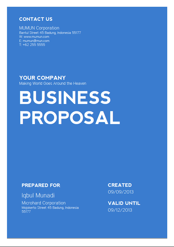 BusinessProposalSTILL